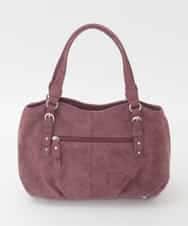 BKCAG04150 MK MICHEL KLEIN BAG(MK ミッシェルクラン バッグ) [2WAY]ベルトデザインラウンドトートバッグ レッド