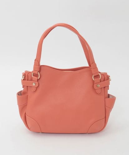 BKCAG08150 MK MICHEL KLEIN BAG [2WAY]サイドポケットデザイントートバッグ