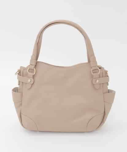 BKCAG08150 MK MICHEL KLEIN BAG [2WAY]サイドポケットデザイントートバッグ