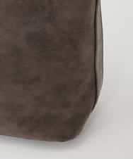 BKCAG09160 MK MICHEL KLEIN BAG(MK ミッシェルクラン バッグ) [2WAY]スエード風メタルタグアクセントショルダーバッグ ブラウン