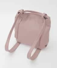 BKCAG26170 MK MICHEL KLEIN BAG(MK ミッシェルクラン バッグ) [2WAY]パンチングデザイン変形トートバッグ ピンク