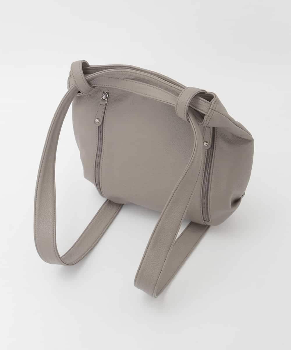 BKCAG28160 MK MICHEL KLEIN BAG(MK ミッシェルクラン バッグ) [2WAY]パンチングデザイン変形コンパクトバッグ ベージュ