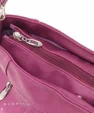 BKCAJ08150 MK MICHEL KLEIN BAG(MK ミッシェルクラン バッグ) 【2WAY】パンチングショルダーバッグ パープル