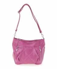 BKCAJ08150 MK MICHEL KLEIN BAG(MK ミッシェルクラン バッグ) 【2WAY】パンチングショルダーバッグ パープル