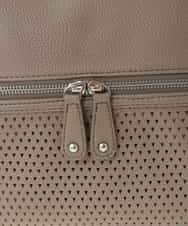 BKCAV28150 MK MICHEL KLEIN BAG(MK ミッシェルクラン バッグ) [2WAY]パンチングデザイン変形ミニトートバッグ ピンク