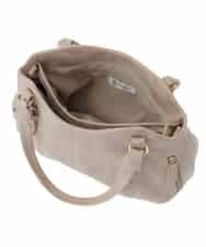 BKCGA04140 MK MICHEL KLEIN BAG(MK ミッシェルクラン バッグ) [2WAY]ベルトデザインラウンドトートバッグ ラベンダー