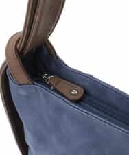 BKCGA05165 MK MICHEL KLEIN BAG(MK ミッシェルクラン バッグ) [2WAY/A4サイズ対応]シルバーラメアクセント変形トートバッグ ブルー