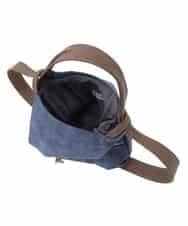 BKCGA05165 MK MICHEL KLEIN BAG(MK ミッシェルクラン バッグ) [2WAY/A4サイズ対応]シルバーラメアクセント変形トートバッグ ブルー