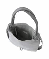 BKCGA05165 MK MICHEL KLEIN BAG(MK ミッシェルクラン バッグ) [2WAY/A4サイズ対応]シルバーラメアクセント変形トートバッグ ブルー