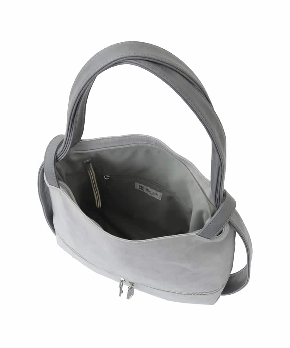 BKCGA05165 MK MICHEL KLEIN BAG(MK ミッシェルクラン バッグ) [2WAY/A4サイズ対応]シルバーラメアクセント変形トートバッグ ブルー