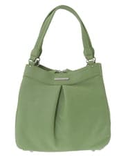 BKCGA07160 MK MICHEL KLEIN BAG(MK ミッシェルクラン バッグ) [2WAY]合成皮革タックデザインバッグ イエロー