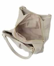 BKCGA07160 MK MICHEL KLEIN BAG(MK ミッシェルクラン バッグ) [2WAY]合成皮革タックデザインバッグ イエロー