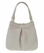 BKCGA07160 MK MICHEL KLEIN BAG(MK ミッシェルクラン バッグ) [2WAY]合成皮革タックデザインバッグ ベージュ
