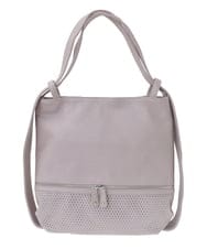 BKCGA26165 MK MICHEL KLEIN BAG(MK ミッシェルクラン バッグ) [2WAY/A4サイズ対応]パンチングデザイン変形トートバッグ マスタード