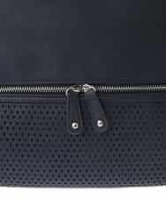 BKCGA26165 MK MICHEL KLEIN BAG(MK ミッシェルクラン バッグ) [2WAY/A4サイズ対応]パンチングデザイン変形トートバッグ マスタード
