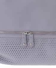 BKCGA28155 MK MICHEL KLEIN BAG(MK ミッシェルクラン バッグ) [2WAY]パンチングデザイン変形ミニトートバッグ マスタード