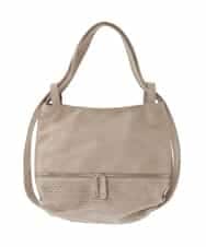 BKCGA28155 MK MICHEL KLEIN BAG(MK ミッシェルクラン バッグ) [2WAY]パンチングデザイン変形ミニトートバッグ ベージュ
