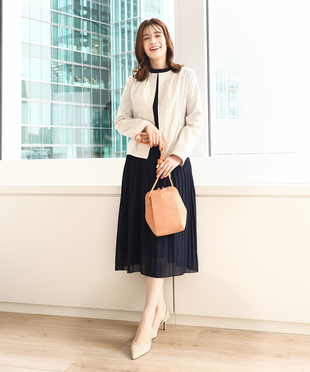 BKCGA83120 MK MICHEL KLEIN BAG(MK ミッシェルクラン バッグ) コクーンシルエットショルダーバッグ オレンジ