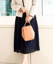 BKCGA83120 MK MICHEL KLEIN BAG(MK ミッシェルクラン バッグ) コクーンシルエットショルダーバッグ オレンジ