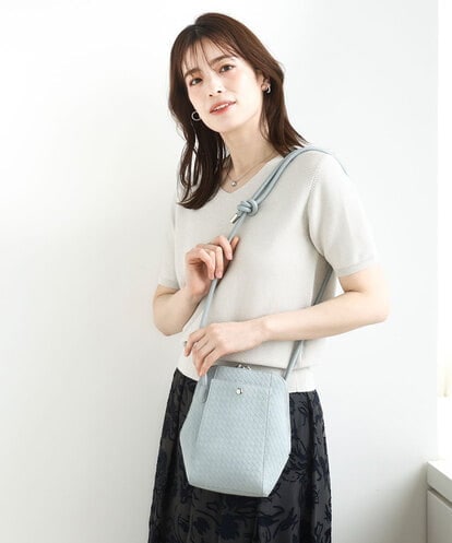 BKCGA83120 MK MICHEL KLEIN BAG コクーンシルエットショルダーバッグ