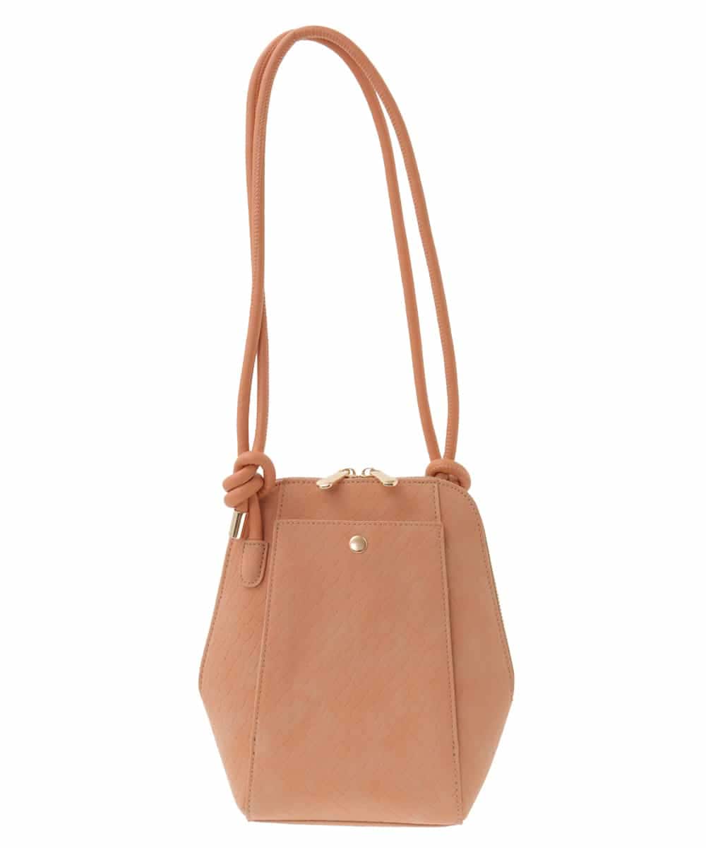 BKCGA83120 MK MICHEL KLEIN BAG(MK ミッシェルクラン バッグ) コクーンシルエットショルダーバッグ オレンジ