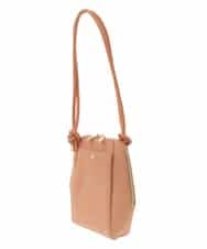 BKCGA83120 MK MICHEL KLEIN BAG(MK ミッシェルクラン バッグ) コクーンシルエットショルダーバッグ オレンジ