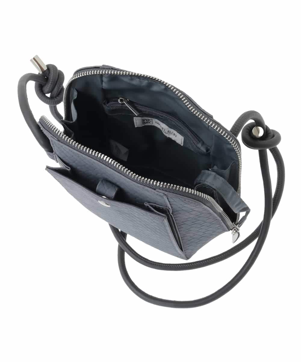 BKCGA83120 MK MICHEL KLEIN BAG(MK ミッシェルクラン バッグ) コクーンシルエットショルダーバッグ オレンジ