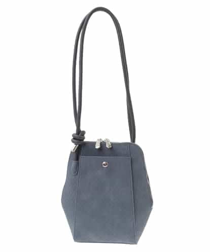 MK MICHEL KLEIN BAG(MK ミッシェルクラン バッグ) コクーンシルエットショルダーバッグ ネイビー/紺 フリーサイズ