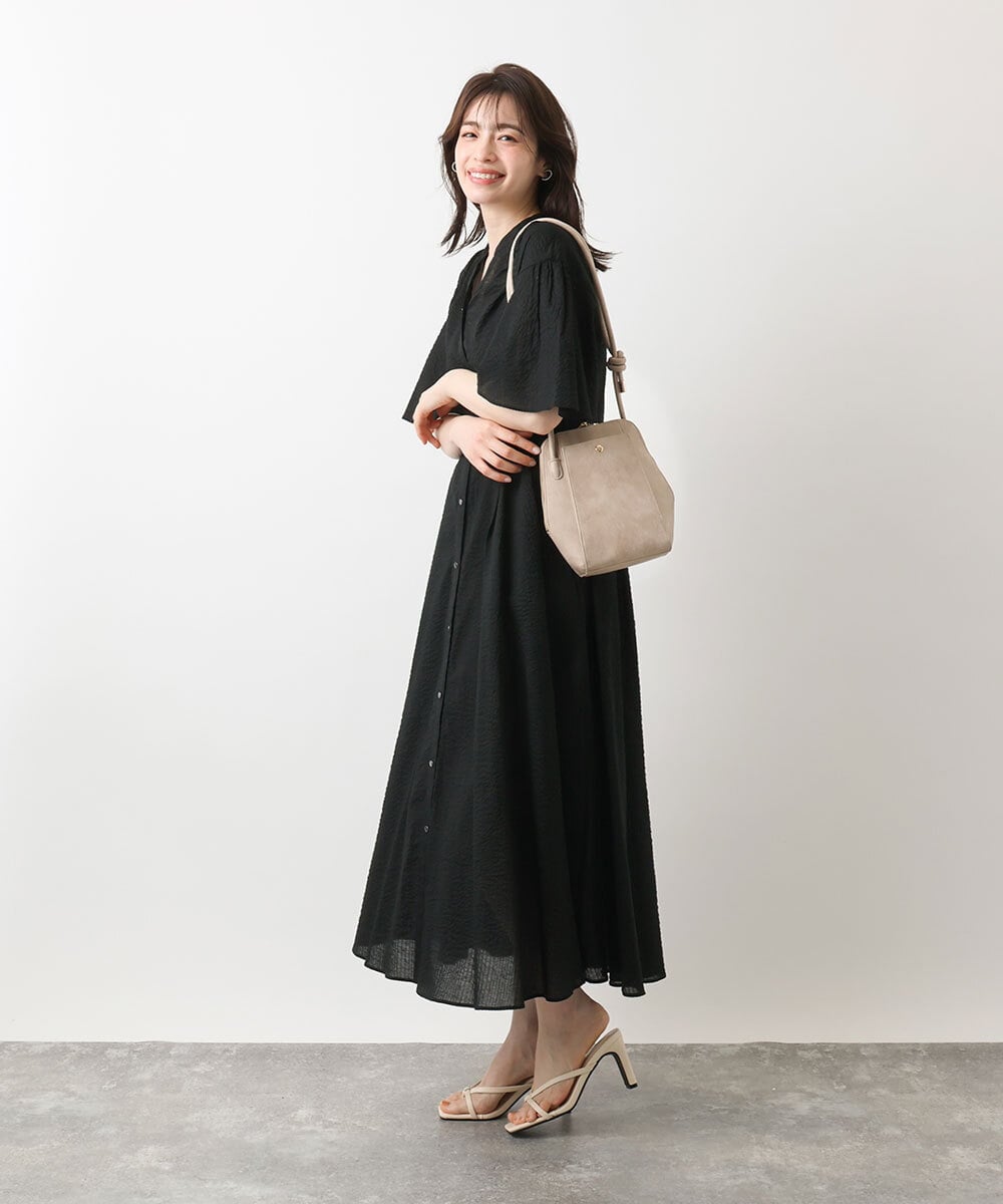 BKCGB83120 MK MICHEL KLEIN BAG(MK ミッシェルクラン バッグ) コクーンシルエットデザインバッグ グリーン