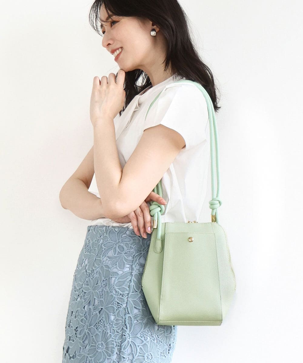BKCGB83120 MK MICHEL KLEIN BAG コクーンシルエットデザインバッグ