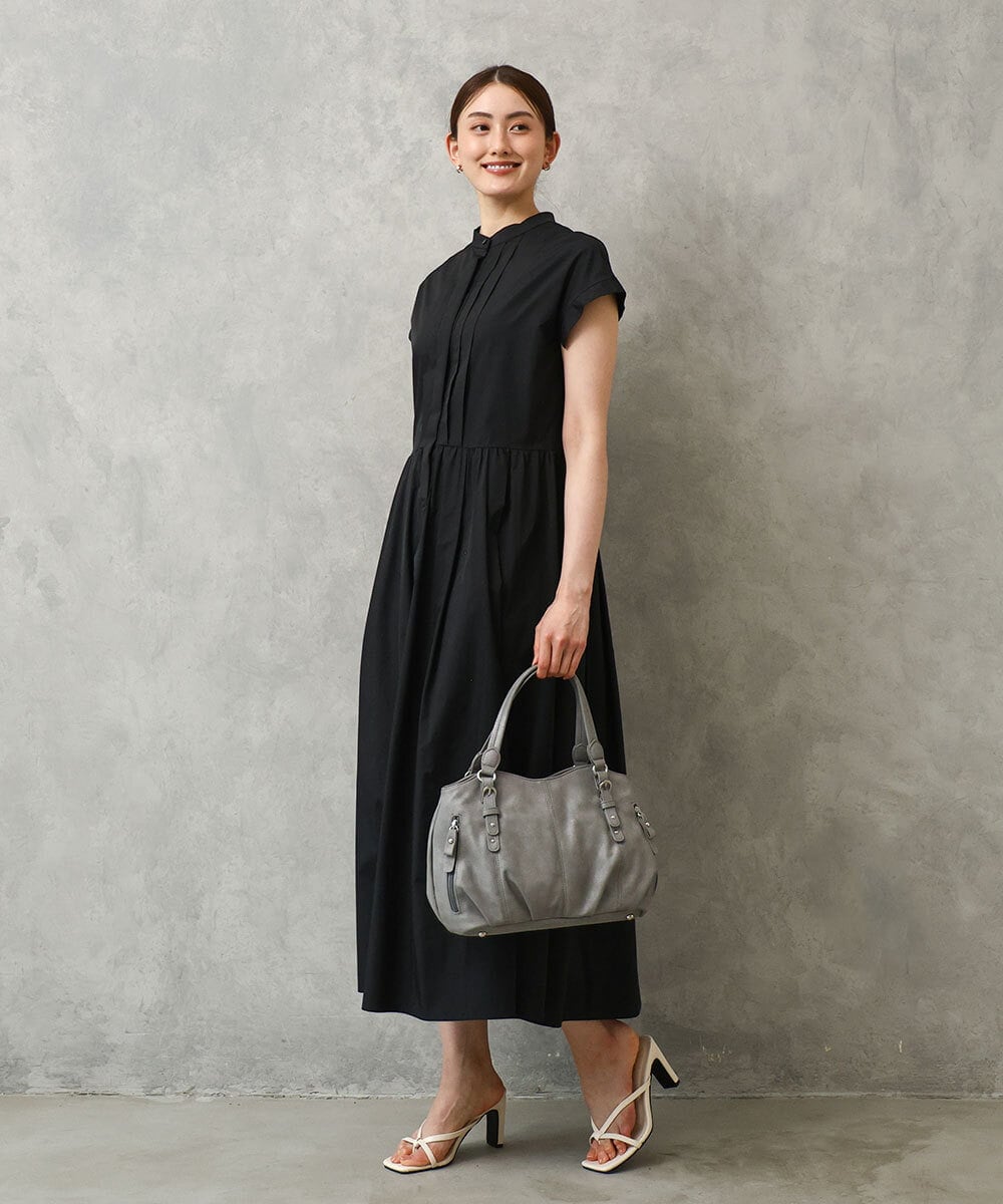 BKCGD04140 MK MICHEL KLEIN BAG(MK ミッシェルクラン バッグ) [2WAY]ベルトデザインラウンドトートバッグ アイボリー