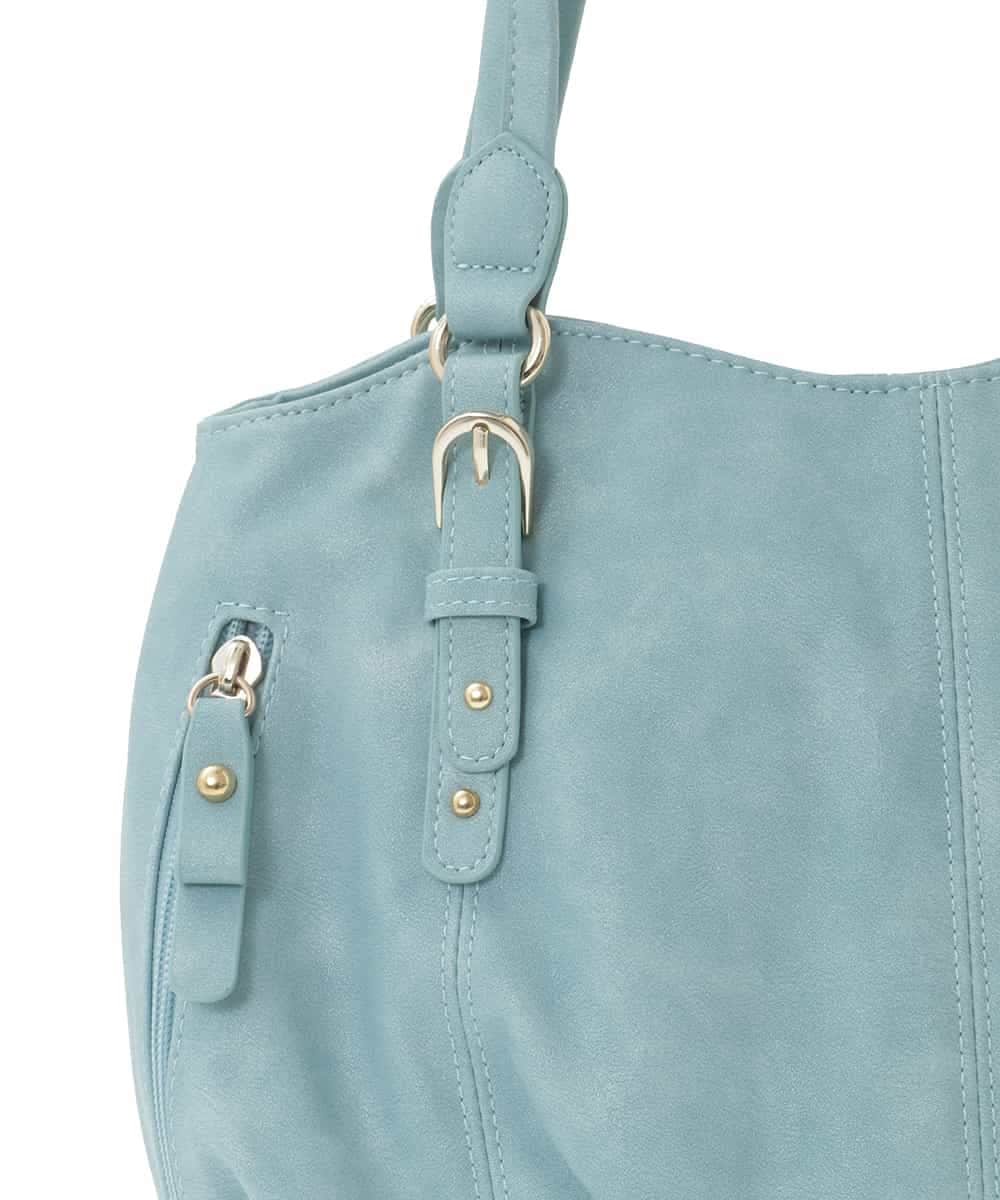 BKCGD04140 MK MICHEL KLEIN BAG(MK ミッシェルクラン バッグ) [2WAY]ベルトデザインラウンドトートバッグ アイボリー