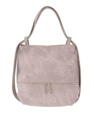 BKCGD05165 MK MICHEL KLEIN BAG(MK ミッシェルクラン バッグ) [2WAY/A4収納可]デニム風デザイン変形トートバッグ ネイビー