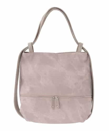 BKCGD05165 MK MICHEL KLEIN BAG [2WAY/A4収納可]デニム風デザイン変形トートバッグ