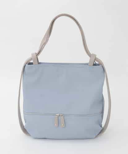 BKCGD05165 MK MICHEL KLEIN BAG [2WAY/A4収納可]デニム風デザイン変形トートバッグ