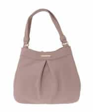 BKCGD07160 MK MICHEL KLEIN BAG(MK ミッシェルクラン バッグ) [2WAY]合成皮革タックデザインバッグ ピンク