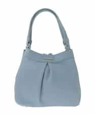 BKCGD07160 MK MICHEL KLEIN BAG(MK ミッシェルクラン バッグ) [2WAY]合成皮革タックデザインバッグ ライトブルー