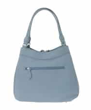 BKCGD07160 MK MICHEL KLEIN BAG(MK ミッシェルクラン バッグ) [2WAY]合成皮革タックデザインバッグ ライトブルー