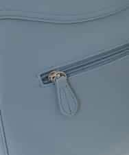 BKCGD07160 MK MICHEL KLEIN BAG(MK ミッシェルクラン バッグ) [2WAY]合成皮革タックデザインバッグ ライトブルー