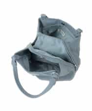 BKCGD07160 MK MICHEL KLEIN BAG(MK ミッシェルクラン バッグ) [2WAY]合成皮革タックデザインバッグ ライトブルー