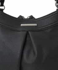 BKCGD07160 MK MICHEL KLEIN BAG(MK ミッシェルクラン バッグ) [2WAY]合成皮革タックデザインバッグ ライトブルー