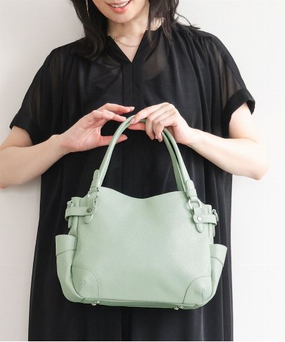 BKCGD08150 MK MICHEL KLEIN BAG [2WAY]サイドポケットデザイントートバッグ