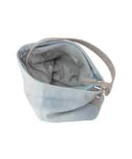 BKCGD09150 MK MICHEL KLEIN BAG(MK ミッシェルクラン バッグ) [2WAY]メタルタグアクセントショルダーバッグ ネイビー