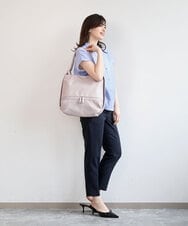 BKCGD26165 MK MICHEL KLEIN BAG(MK ミッシェルクラン バッグ) [2WAY]パンチングデザイン変形トートバッグ ピンクベージュ