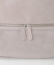BKCGD26165 MK MICHEL KLEIN BAG(MK ミッシェルクラン バッグ) [2WAY]パンチングデザイン変形トートバッグ ベージュ