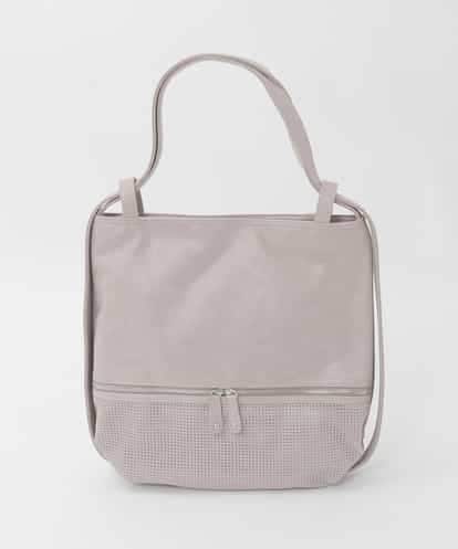 BKCGD26165 MK MICHEL KLEIN BAG [2WAY]パンチングデザイン変形トートバッグ