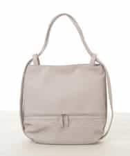 BKCGD26165 MK MICHEL KLEIN BAG(MK ミッシェルクラン バッグ) [2WAY]パンチングデザイン変形トートバッグ ベージュ