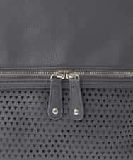 BKCGD26165 MK MICHEL KLEIN BAG(MK ミッシェルクラン バッグ) [2WAY]パンチングデザイン変形トートバッグ ベージュ