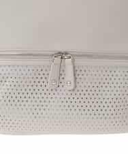 BKCGD26165 MK MICHEL KLEIN BAG(MK ミッシェルクラン バッグ) [2WAY]パンチングデザイン変形トートバッグ ピンクベージュ