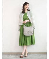 BKCGD28155 MK MICHEL KLEIN BAG(MK ミッシェルクラン バッグ) [2WAY]パンチングデザイン変形ミニトートバッグ ライトブルー